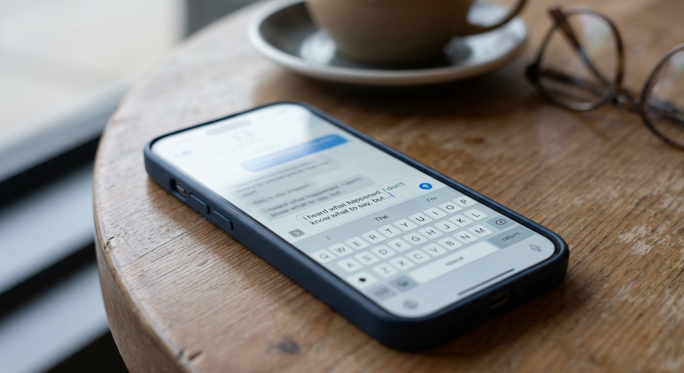 What to Text Someone Who's Going Through a Hard Time