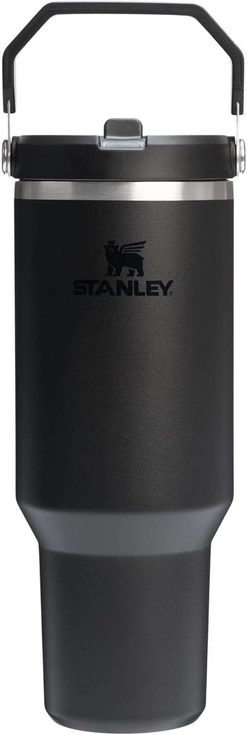 STANLEY IceFlow 2.0 Flip Straw Tumbler, 30 oz, Black 2.0